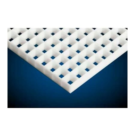 American Louver Acrylic Eggcrate Core Panel, White,  24 X 48, 15 Pack